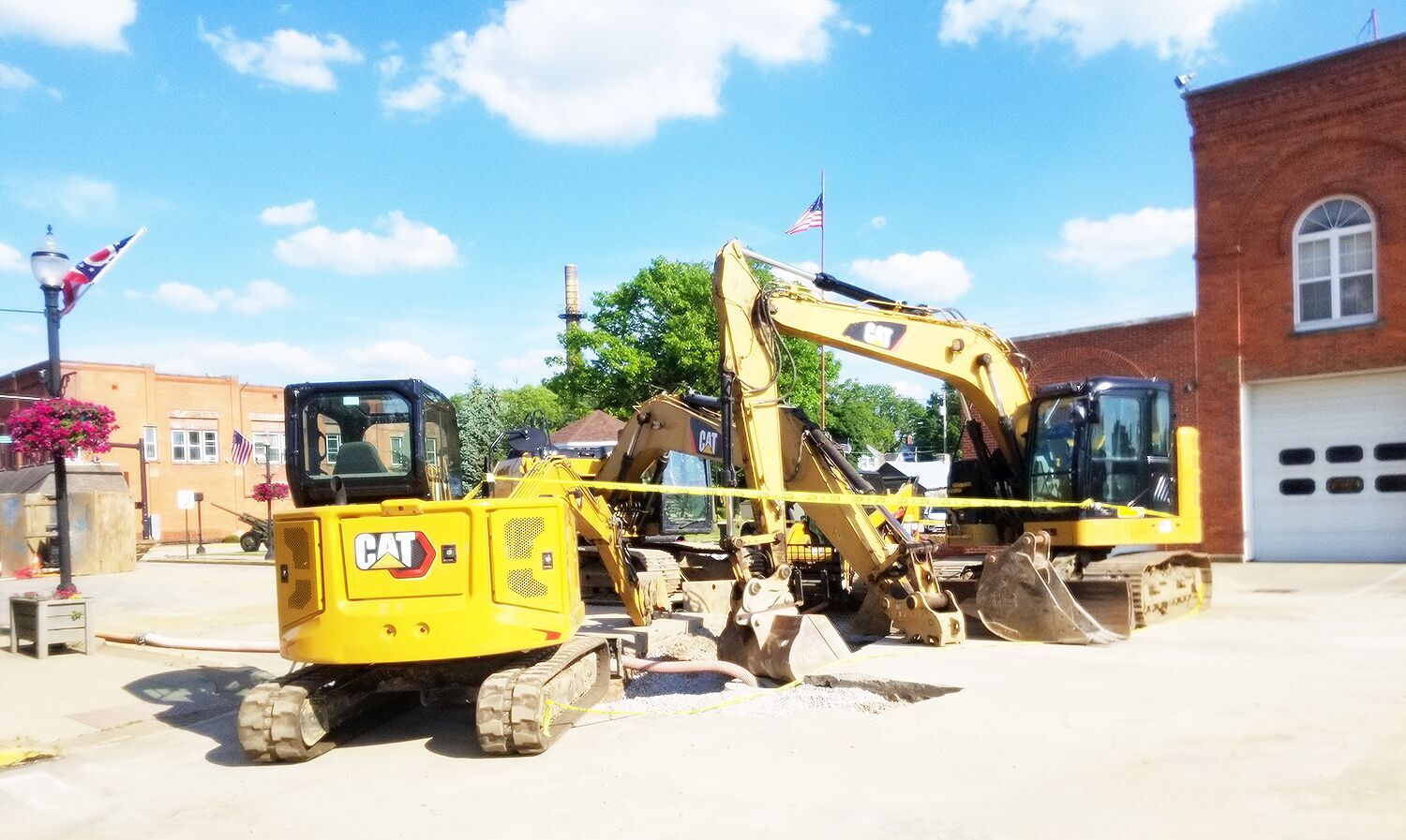 Project blocks Main Street in downtown Shelby